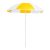 Umbrela de plaja in 2 culori, diametru 1500 mm, Everestus, 20IUN1864, Galben, Alb, Nylon, PVC