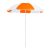Umbrela de plaja in 2 culori, diametru 1500 mm, Everestus, 20IUN1862, Portocaliu, Alb, Nylon, PVC