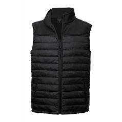 Bordy softshell vest, Paper, black, XXL