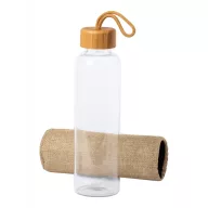   Sticla de apa, sport, 500 ml, Everestus, 20IUN0673, Natur, Sticla, Bambus, Poliester