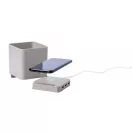 Suport multifunctional pentru pixuri, 21MAR1271, Everestus, Plastic, Bej