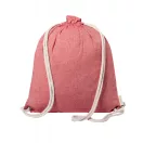 Saculet tip rucsac, 21MAR1449, 380x420 mm, Everestus, Bumbac, Rosu