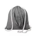 Saculet tip rucsac, 21MAR1446, 380x420 mm, Everestus, Bumbac, Negru