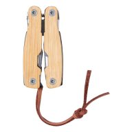   Cleste multifunctional, 21MAR1354, 50x105x17 mm, Everestus, Otel, Bambus, Natur