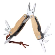  Cleste multifunctional, 21MAR1354, 50x105x17 mm, Everestus, Otel, Bambus, Natur