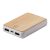 Incarcator wireless cu powerbank de 5000 mAh, 21MAR2216, 63x91x15 mm, Everestus, Plastic, Bej