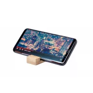   Suport de telefon pentru birou, 21MAR2147, 26x60x15 mm, Everestus, Bambus, Natur