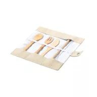   Set 5 tacamuri, 21MAR2438, 65x220x25 mm, Everestus, Bambus, Natur