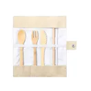 Set 5 tacamuri, 21MAR2438, 65x220x25 mm, Everestus, Bambus, Natur