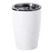 Cana termos, 21MAR2667, 350 ml, Ø 85x124 mm, Everestus, Otel, Plastic, Alb