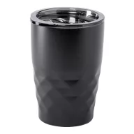   Cana termos, 21MAR2664, 350 ml, Ø 85x124 mm, Everestus, Otel, Plastic, Negru