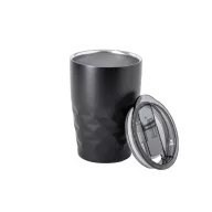   Cana termos, 21MAR2664, 350 ml, Ø 85x124 mm, Everestus, Otel, Plastic, Negru