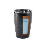   Cana termos, 21MAR2664, 350 ml, Ø 85x124 mm, Everestus, Otel, Plastic, Negru