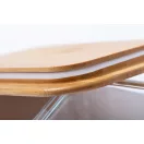 Caserola, 21MAR1217, 500 ml, 172x67x127 mm, Everestus, Sticla, Bambus, Natur, Transparent