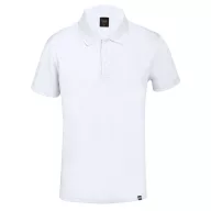   Dekrom RPET polo shirt, Male, Recycled PET polyester, white, XXL