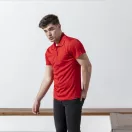 Dekrom RPET polo shirt, Male, Recycled PET polyester, red, XL