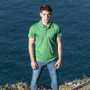 Dekrom RPET polo shirt, Male, Recycled PET polyester, green, XL