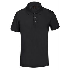   Dekrom RPET polo shirt, Male, Recycled PET polyester, black, M