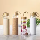 Sticla de apa, sport, Everestus, 2707275, Sticla, Pluta, 500 ml, ø63x225 mm, Transparent, Natur
