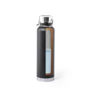 Termos, Everestus, 2707440, Otel, 650 ml, ø73x270 mm, Negru