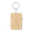 Incarcator usb breloc, Everestus, 21OCT1301, 40 x 100 x 8 mm, Bambus, Alb