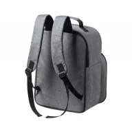   Rucsac picnic termoizolant pentru 2 persoane, Everestus, 22FEB1412, 270x370x220 mm, Poliester, Argintiu
