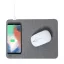 Incarcator wireless mousepad, Everestus, 22FEB1650, 265x205 mm, PET, Gri