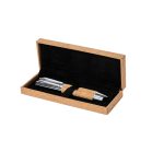 Set instrumente de scris, Everestus, 22FEB0784, 175x67x29 mm, Metal, Natur
