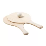   Tenis de plaja, Everestus, 22FEB1398, 190x330x6 mm, Lemn, Natur