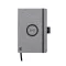 Agenda A5 + Incarcator, Everestus, 22FEB0851, 145x215x18 mm, PET, Gri