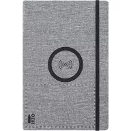   Agenda A5 + Incarcator, Everestus, 22FEB0851, 145x215x18 mm, PET, Gri
