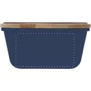 Caserola pentru pranz, Everestus, 2610E17304, 1000 ml, 200x140x70 mm, Polipropilena, Bambus, Albastru Dark