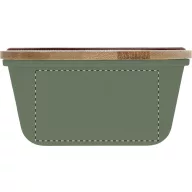   Caserola pentru pranz, Everestus, 2610E17305, 1000 ml, 200x140x70 mm, Polipropilena, Bambus, Verde