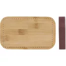 Caserola pentru alimente, 700 ml, Everestus, 2601E15290, 180x106x96 mm, Polipropilena, Bambus, Verde