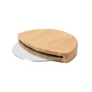 Taietor pizza, Everestus, 22FEB0112, 75x85x11 mm, Otel, Natur