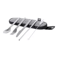   Set tacamuri, 5 piese, Everestus, 22FEB0108, 75x245x20 mm, Otel, Natur