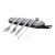 Set tacamuri, 5 piese, Everestus, 22FEB0108, 75x245x20 mm, Otel, Natur
