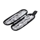 Set tacamuri, 5 piese, Everestus, 22FEB0108, 75x245x20 mm, Otel, Natur