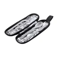   Set tacamuri, 5 piese, Everestus, 22FEB0108, 75x245x20 mm, Otel, Natur