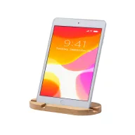   Suport de telefon de birou, Everestus, 18SEP3499, 170x12x76 mm, Bambus, Natur