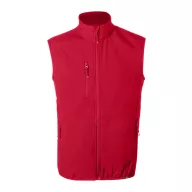   Vesta softshell, 18SEP4136, XXL, unisex, Poliester, Elastan, Rosu