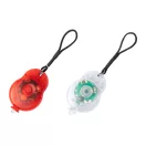 Set lumini bicicleta, Everestus, 18SEP3632, 2 piese, 94x21x45 mm, Polipropilena, Rosu, Alb