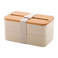   Caserola pranz, Everestus, 18SEP2388, 700 ml, 183x105x96 mm, Polipropilena, Bambus, Natur