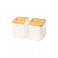   Caserola pranz, Everestus, 18SEP2388, 700 ml, 183x105x96 mm, Polipropilena, Bambus, Natur