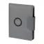 Mapa A5, Everestus, 18SEP2626, 175x225x20 mm, Poliester, Metal, Gri