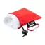 Pelerina de ploaie, Everestus, 42FEB230477, universala, Unisex, 80x80x25 mm, Plastic, Aluminiu, Rosu