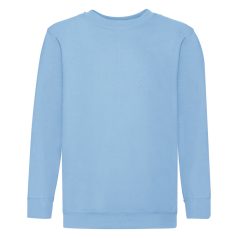   Bluza pentru Copii, 42FEB234870, Classic Set in Sweat, Bumbac, Poliester, Unisex, Albastru Light, 9--11