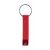 Breloc cu desfacator de sticle, Everestus, 42FEB230778, 11x60x15 mm, Aluminiu, Metal, Rosu