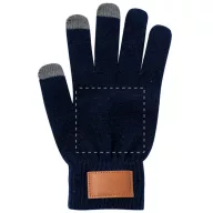   Set caciula si manusi, Everestus, 42FEB230241, universala, Unisex, Acril, Poliuretan, Albastru Dark
