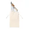 Set makeup 6 piese, Everestus, 42FEB230896, 100x165x10 mm, Paie, Polipropilena, Alb